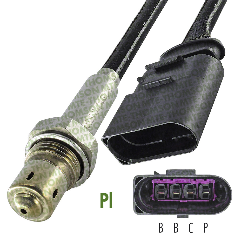 MTE THOMSON SONDA LAMBDA PLANAR 4 CABLES 97CM AUDI A3 1.8T 20V (APP) VW SHARAN 1.8T 20V (AWC)