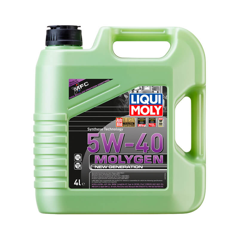 LIQUI MOLY ACEITE SINTETICO MOLYGEN 5W-40 4L