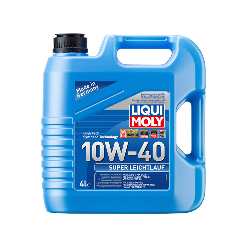 LIQUI MOLY ACEITE SINTETICO SUPER LEICHTLAUF 10W-40 1L