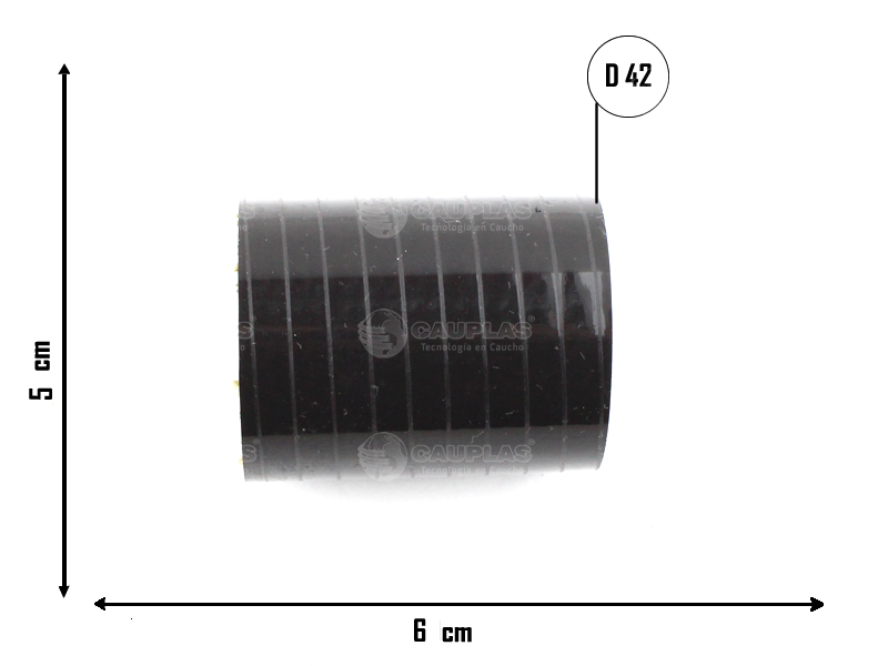 CAUPLAS MANGUERA A INTERCOOLER CIRCULACION DE AIRE TOYOTA HILUX IV