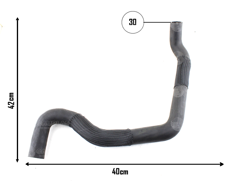 CAUPLAS MANGUERA RADIADOR INFERIOR VOLKSWAGEN FOX / SURAN / VOYAGE OEM: 5U0121051F