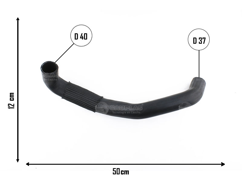 CAUPLAS MANGUERA RADIADOR SUPERIOR JEEP GRAND CHEROKEE 5.2 OEM:52029272 /  52079559