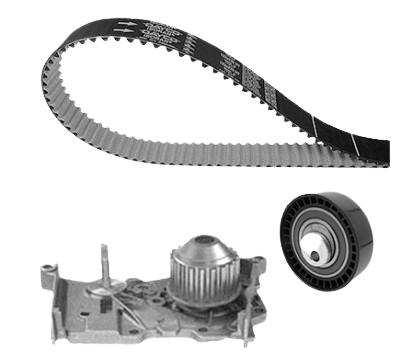 DAYCO KIT DISTRIBUCION C/BOMBA DE AGUA RENAULT LOGAN SANDERO SYMBOL 1.6L 8V K7M 11> OEM:119A08413R