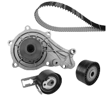 DAYCO KIT DISTRIBUCION C/BOMBA DE AGUA CITROEN BERLINGO CR C4 PEUGEOT 208 301 308 408 2008 3008 1.6L DV6ATED4 FORD CMAX 1.6L DPF OEM:1613561980 - 1684448280