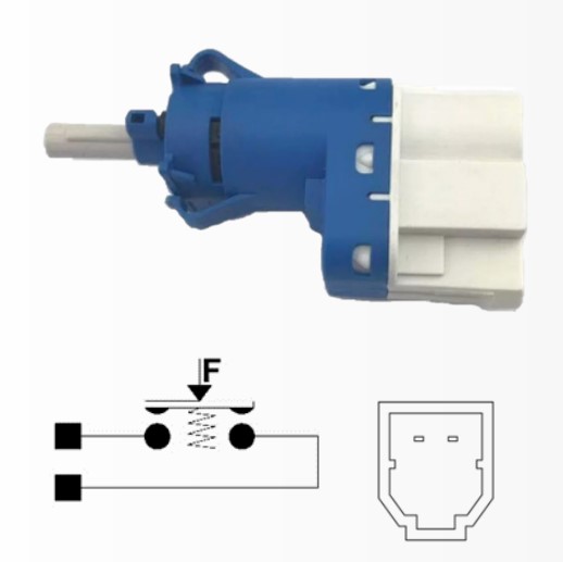 MLH SWITCH LUZ STOP FORD FIESTA KINETIC 4P/5P 10> FOCUS 4P/5P 10/14 MONDEO 4P 09/14 OEM: 3M5T-9C878-AC | 3M5T-9C872-AB