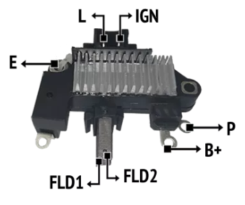 NOSSO REGULADOR VOLTAJE T/INDIEL RENAULT 19 - 21 CLIO EXPRESS