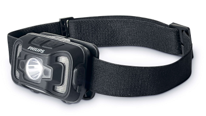 PHILIPS LINTERNA FRONTAL LED RECARGABLE RESISTENTE AL AGUA