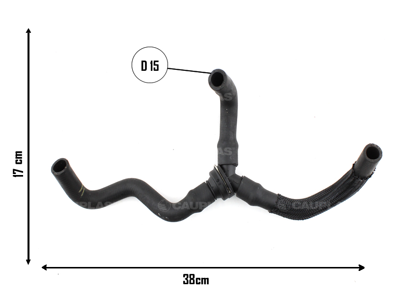 CAUPLAS MANGUERA REFRIGERACION VW AMAROK 3.0 13/16