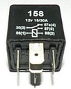[158X10.0660] **CAJA X 10 UNIDADES** RALUX RELAY INVERSOR MULTIFUNCION 5T 12V