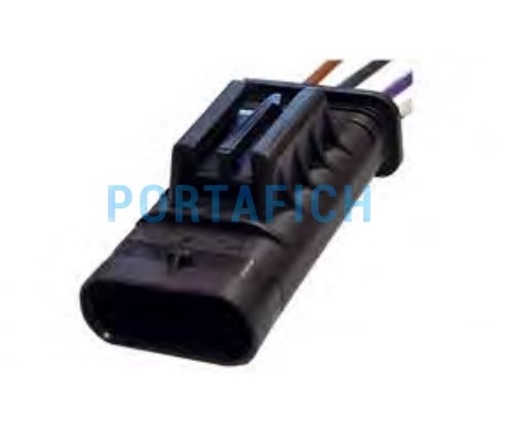 PORTAFICH CONECTOR 4 VIAS CAJA DE AGUA TERMOSTATO PEU/CIT 1.6 THP
