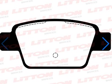 LITTON PASTILLAS FRENO FIAT MULTIPLA 02 STILO TRAS
