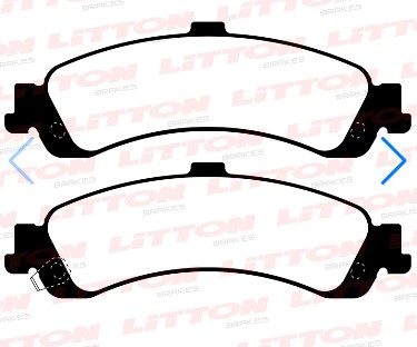 LITTON PASTILLAS FRENO CHEVROLET AVALANCHE 1500 2500