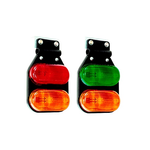 BAIML JUEGO FARO FLEXIBLE UNIPOLAR ROJO/AMBAR VERDE/AMBAR