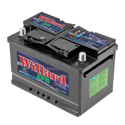 WILLARD BATERIA EFB 12X85 655AMP START STOP
