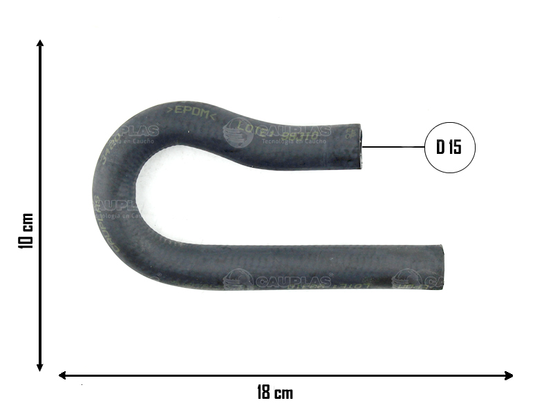 CAUPLAS MANGUERA DE PASO HONDA CR-V 2.0 GASOLINA T/A 4M 99/01