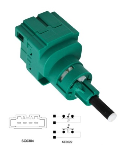 MLH SWITCH LUZ STOP VW BORA BER 00/16 FOX 03/15 SURAN 10/15 VENTO II 11/15