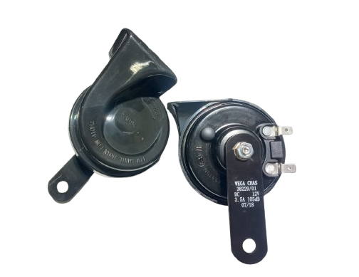 WEGA JUEGO DE BOCINAS 12V HIGH + LOW TIPO CARACOL