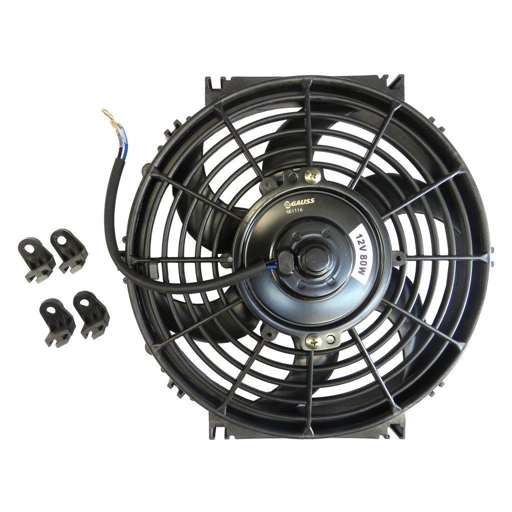GAUSS ELECTROVENTILADOR UNIVERSAL 12V (E17)