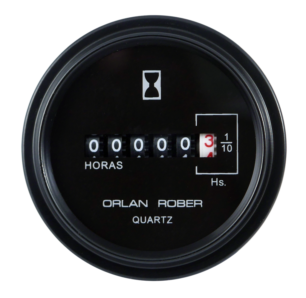 OR HORIMETRO ANALOGICO 12/24V 52MM *CLASSIC*