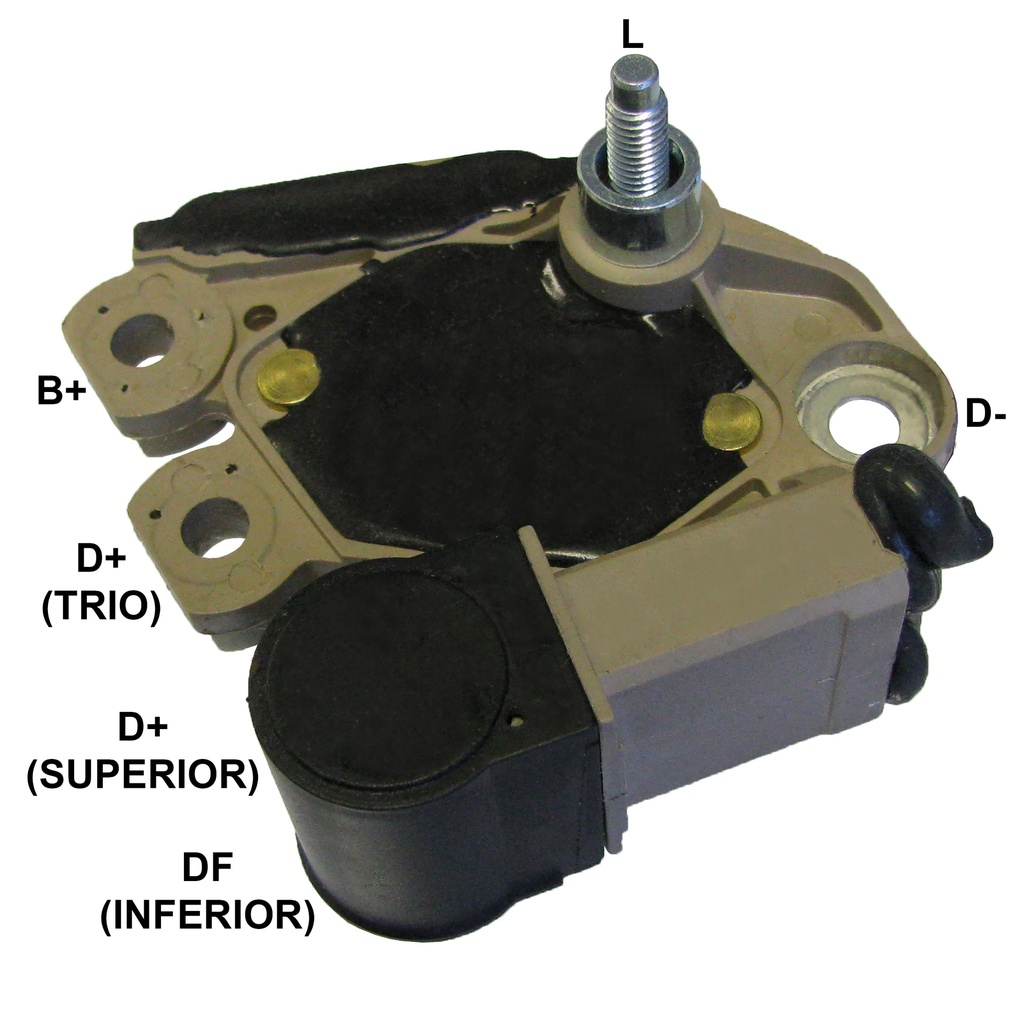 GAUSS REGULADOR DE VOLTAJE T/VALEO CHEVROLET CORSA 1.0 1.6 94> BLAZER S10 2.0 97> 2.8 00> ASTRA 1.8 2.0 16V 2.0 99> VECTRA 2.0 2.2 8V/16V 93> NISSAN FRONTIER 2.8 TD MWM X TERRA 02> (DR-13)