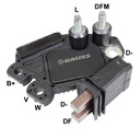 [GA939.0360] GAUSS REGULADOR DE VOLTAJE T/VALEO PEUGEOT 206 1.6 16V 01> CITROEN XSARA PICASSO 2.0 (DR-13)