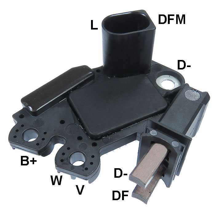 GAUSS REGULADOR DE VOLTAJE T/VALEO  VW GOL POLO FOX 1.0 1.6 03> GOLF 1.6 99>  AMAROK (DR-14)