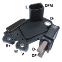 [GA980.0360] GAUSS REGULADOR DE VOLTAJE T/VALEO  VW GOL POLO FOX 1.0 1.6 03> GOLF 1.6 99>  AMAROK (DR-14)