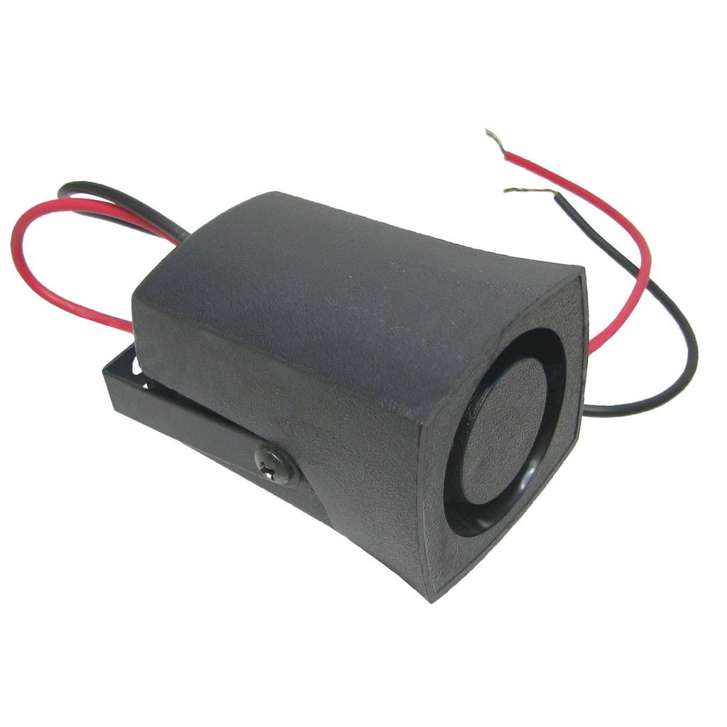 GAUSS BOCINA RETROMARCHA 24V CONDUCTA: 0.2A POTENCIA: ≥100DB FRECUENCIA: 250HZ. SONIDO INTERMITENTE TAMAÑO REDUCIDO