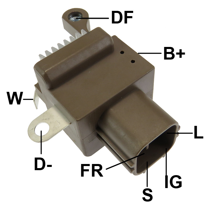 GAUSS REGULADOR DE VOLTAJE T/DENSO TOYOTA COROLLA 1.8/2.0 09> HILUX RAV 4 04> FORD FOCUS TDCI (DR-2)