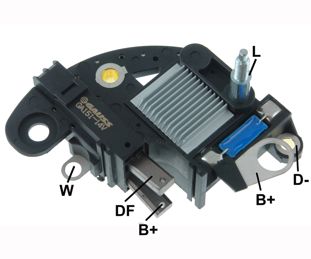 GAUSS REGULADOR DE VOLTAJE T/DENSO FIAT IDEA ATRACTIVE 11> FIORINO 14> PALIO/UNO 1.0 /1.4 12> STRADA PALIO/SIENA FIRE 1.0 /1.4 09> (DR-3)
