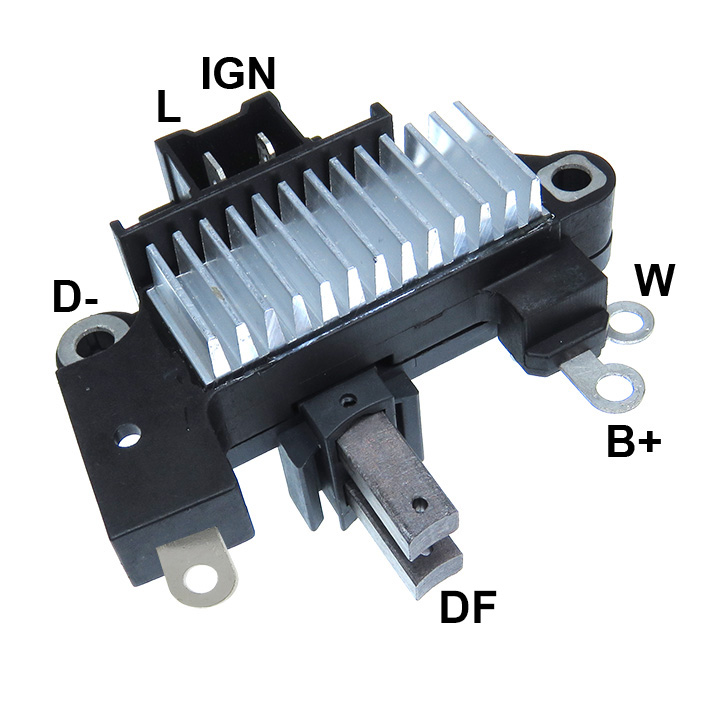 GAUSS REGULADOR DE VOLTAJE T/INDIEL RENAULT CLIO FULL DIESEL / NAFTA CLIO 1.8/1.9 EXPRESS DIESEL ESPACE 2.0 R9/ R19/ R21 1.7