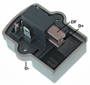 [GA695.0360] GAUSS REGULADOR DE VOLTAJE T/INDIEL CHEV C10 125 128 133 147 400 DUNA 1.4 FIORINO REGATTA 1.5 SPAZIO UNO 1.4 FORD PICK UP F100 F150 F4000 FALCON PEUGEOT 504 505 R12/ R18 1.4 1.6 TORINO VW 1500 (DR-10)