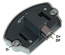[GA720.0360] GAUSS REGULADOR DE VOLTAJE T/INDIEL FORD ESCORT ORION 1.8 VW POINTER 1.8 GOL GM D20 (DR-12)