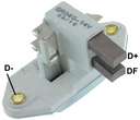 [GA040.0360] GAUSS REGULADOR DE VOLTAJE T/BOSCH VW GOL MI 97> POINTER POLO FORD ESCORT F1000 RANGER GALAXY GM CORSA 1.0 MPFI S10 SILVERADO (DR-1)