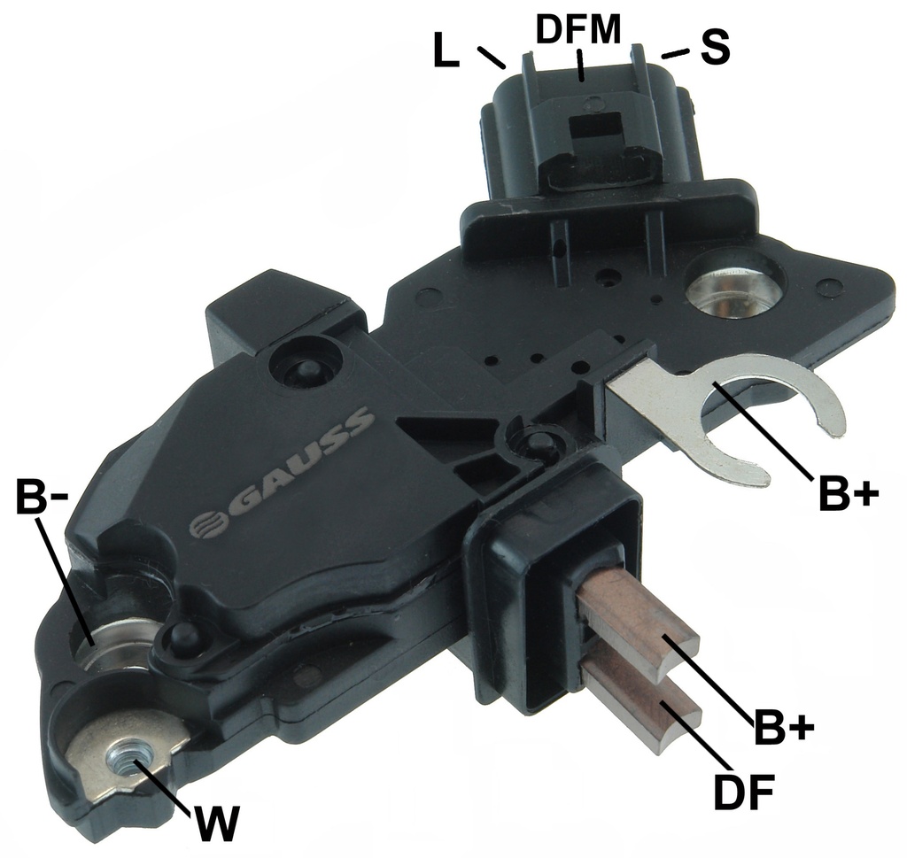 GAUSS REGULADOR DE VOLTAJE T/BOSCH FORD FIESTA KA COURIER (DR-4)