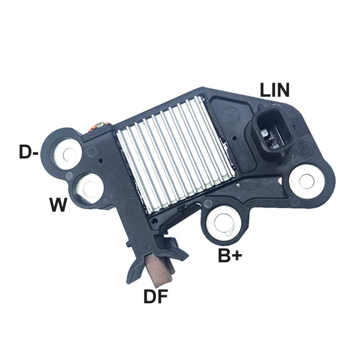 GAUSS REGULADOR DE VOLTAJE T/BOSCH  NISSAN KICKS 1.6 XTRONIC CVT 2017 MARCH VERSA RENAULT CLIO III 1.2 16V 05/14 CLIO IV 1.2 16V 12> LOGAN SANDERO (DR-6)
