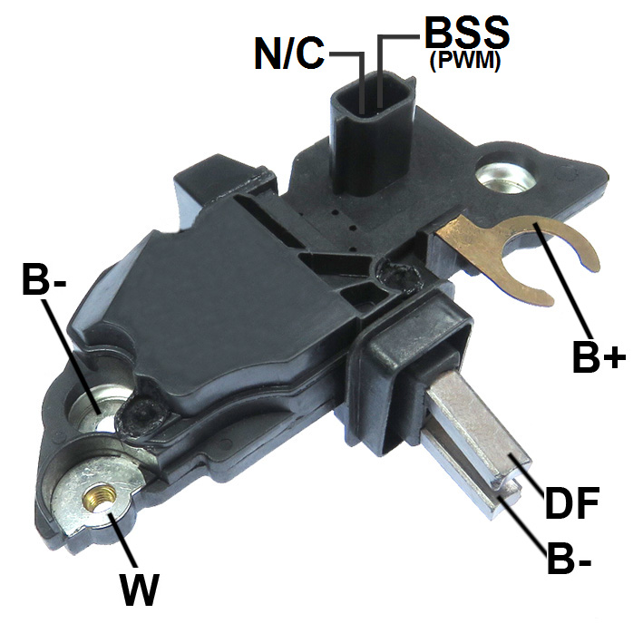 GAUSS REGULADOR DE VOLTAJE T/BOSCH RENAULT CLIO III 1.4 16V 05/10 CLIO III 1.5 05/10 CLIO III 1.6 16V 05/10 FLUENCE (DR-7)