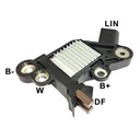 [GA382.0360] GAUSS REGULADOR DE VOLTAJE T/BOSCH TOYOTA HILUX 2.8 15> HILUX SW4 2.8 16> (DR-7)