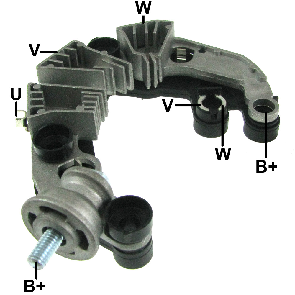 GAUSS PLACA RECTIFICADORA TOYOTA ETIOS XS 1.3/1.5 16V FLEX 2011>