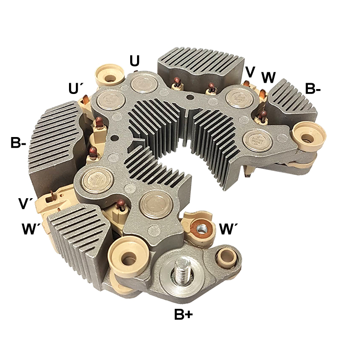 GAUSS PLACA RECTIFICADORA FORD RANGER 3.2 16/17 (CP-2)