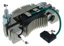 [GA1504.0360] GAUSS PLACA RECTIFICADORA FIAT TEMPRA TIPO 1.6ie 1.8ie 16V RENAULT EXPRESS R11 1.4 R5 R9 SEAT (CP-9)