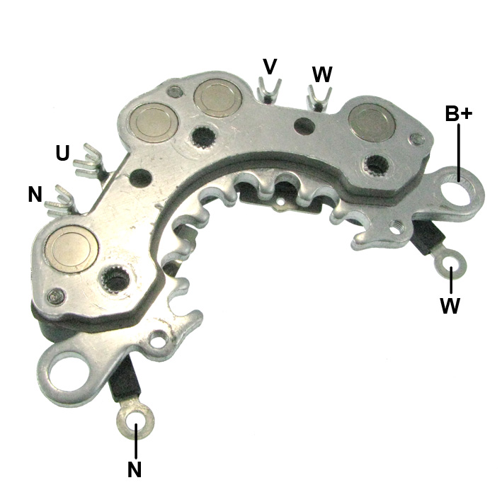 GAUSS PLACA RECTIFICADORA RENAULT CLIO NAFTA/DIESEL R19 1.7 1.8 (CP-10)