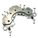 [GA1597.0360] GAUSS PLACA RECTIFICADORA RENAULT CLIO NAFTA/DIESEL R19 1.7 1.8 (CP-10)