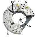 [GA1939.0360] GAUSS PLACA RECTIFICADORA GM D20 SILVERADO FORD ESCORT MOTOR AP VW GOL SAVEIRO POINTER MOTOR AP GOL DIESEL (CP-15)