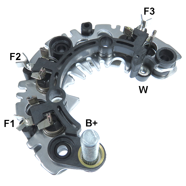 GAUSS PLACA RECTIFICADORA FIAT 500 PUNTO IDEA SUZUKI FUN (CP-1)