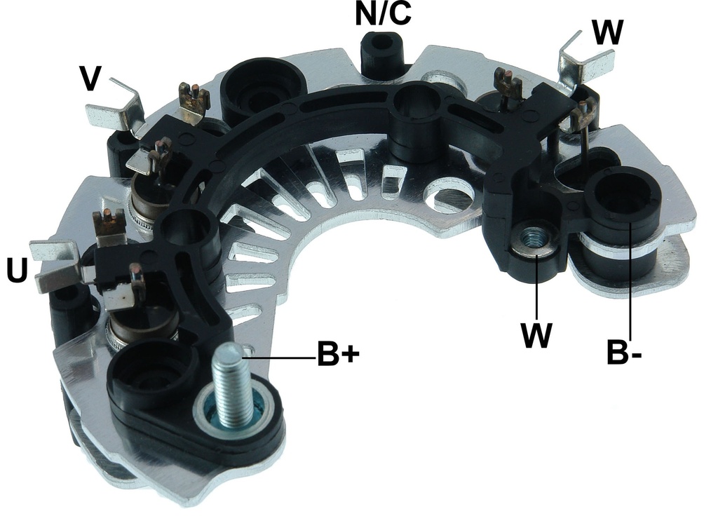 GAUSS PLACA RECTIFICADORA FORD: FOCUS 1.8 2.0 00/05 ECOSPORT FIESTA (CP-4)