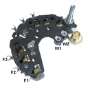 [GA1269.0360] GAUSS PLACA RECTIFICADORA RENAULT CLIO I 1200 8V 96/99 CLIO II 1200 8V 98/99 MEGANE 1400/1600 96/99 LAGUNA 1900 98/99 (CP-3)