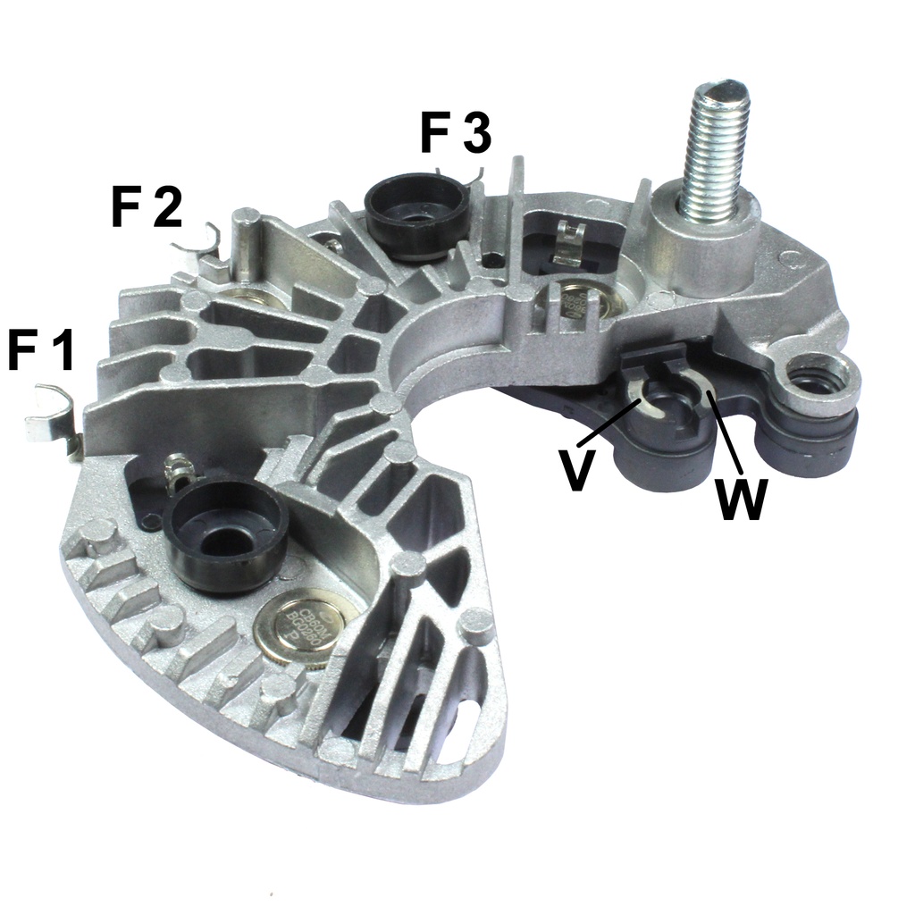 GAUSS PLACA RECTIFICADORA RENAULT FLUENCE 2.0 16V 2010 SYMBOL LAGUNA 2.0 16V 07/15 MEGANE III 2.0 16V 2009 (CP-10)