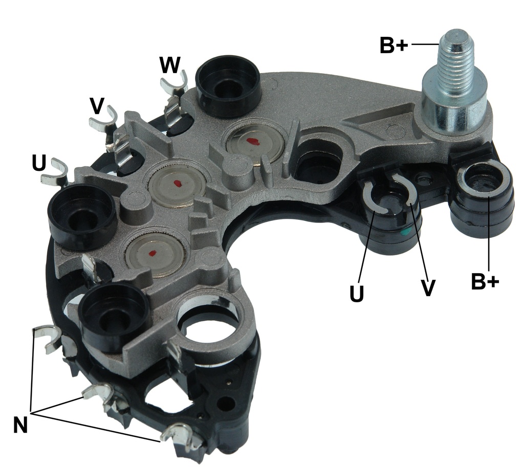 GAUSS PLACA RECTIFICADORA RENAULT KANGOO 1.6 12/00> MEGANE 1.6 16V 00> 2.0 12/02> SCENIC 1.6 00> 2.0 12/02> CLIO 1.6 12/00> (CP-11)