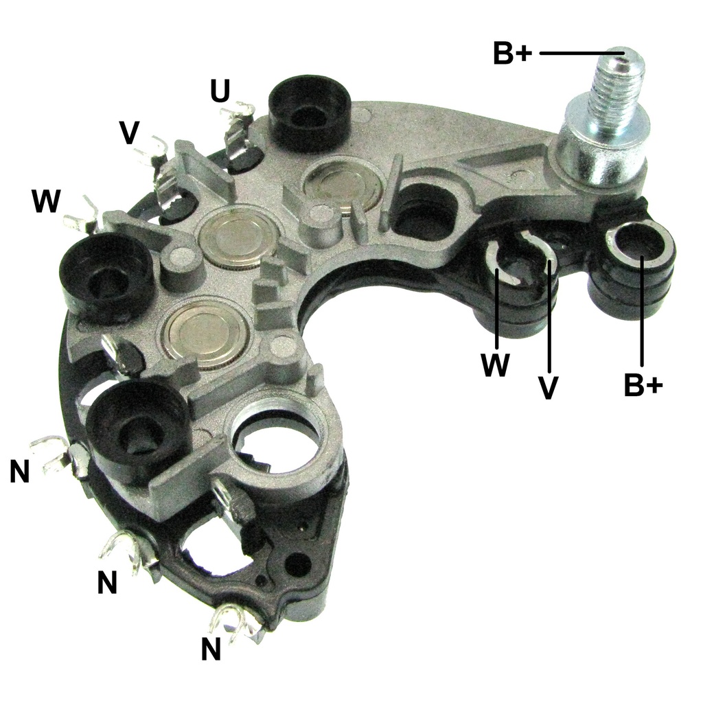 GAUSS PLACA RECTIFICADORA CHEVROLET CORSA CORSA SEDAN 1.0 1.4 1.8 1.8 OHC MERIVA 1.8 05> (CP-12)